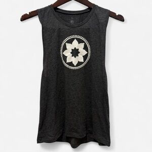 Club Pilates Women’s Gray Sleeveless Muscle Tank Top - Size M